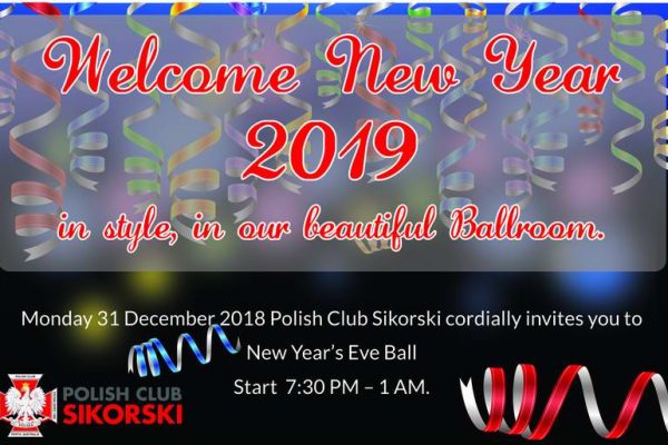 New Year’s Eve Ball 2019